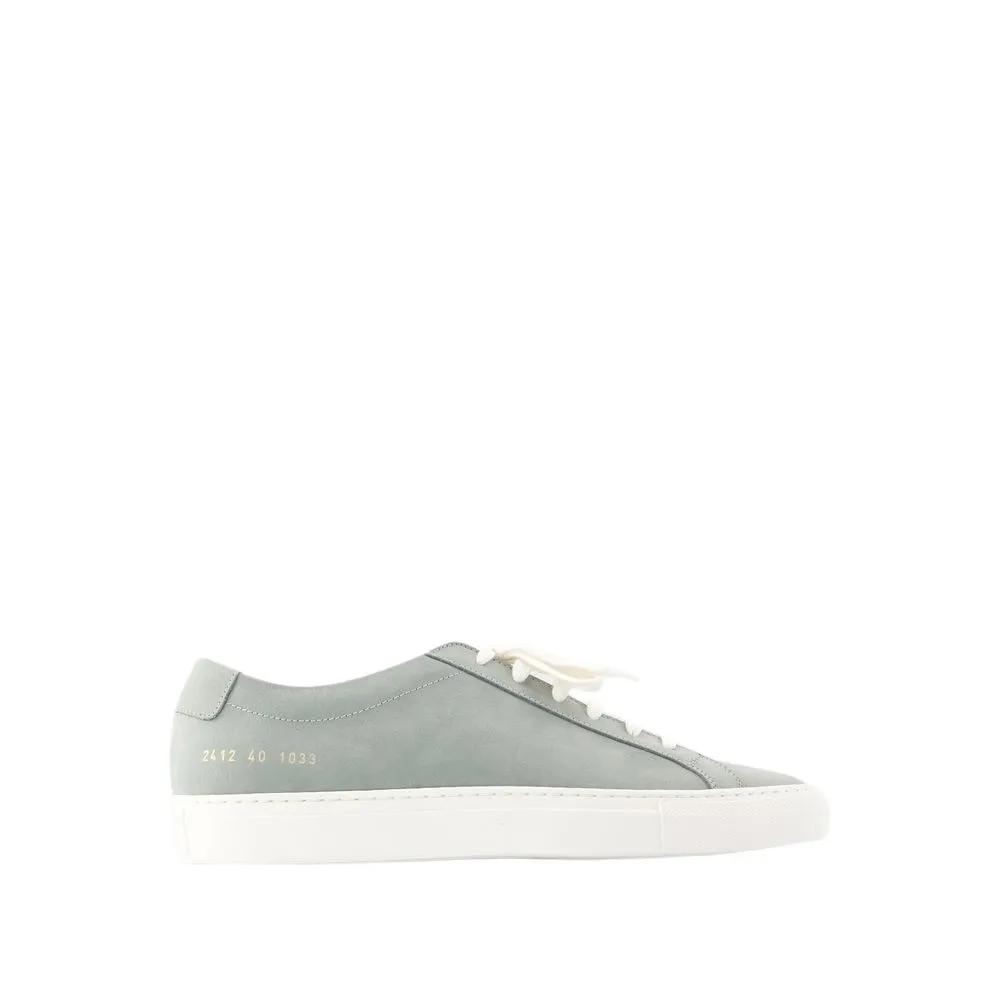 

Контрастные кроссовки achilles кожа Common Projects, зеленый