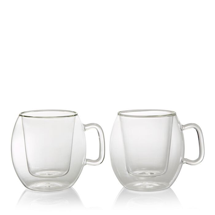 

Кружки Luigi Bormioli Thermic Café Supremo, набор из 2 шт, белый