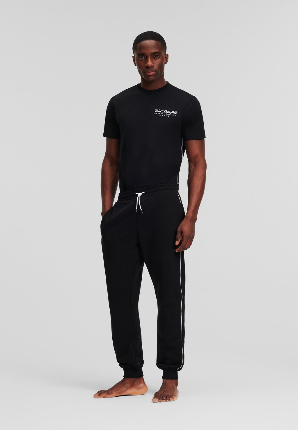 

Пижамные штаны HOTEL KARL SWEATPANTS KARL LAGERFELD, черный