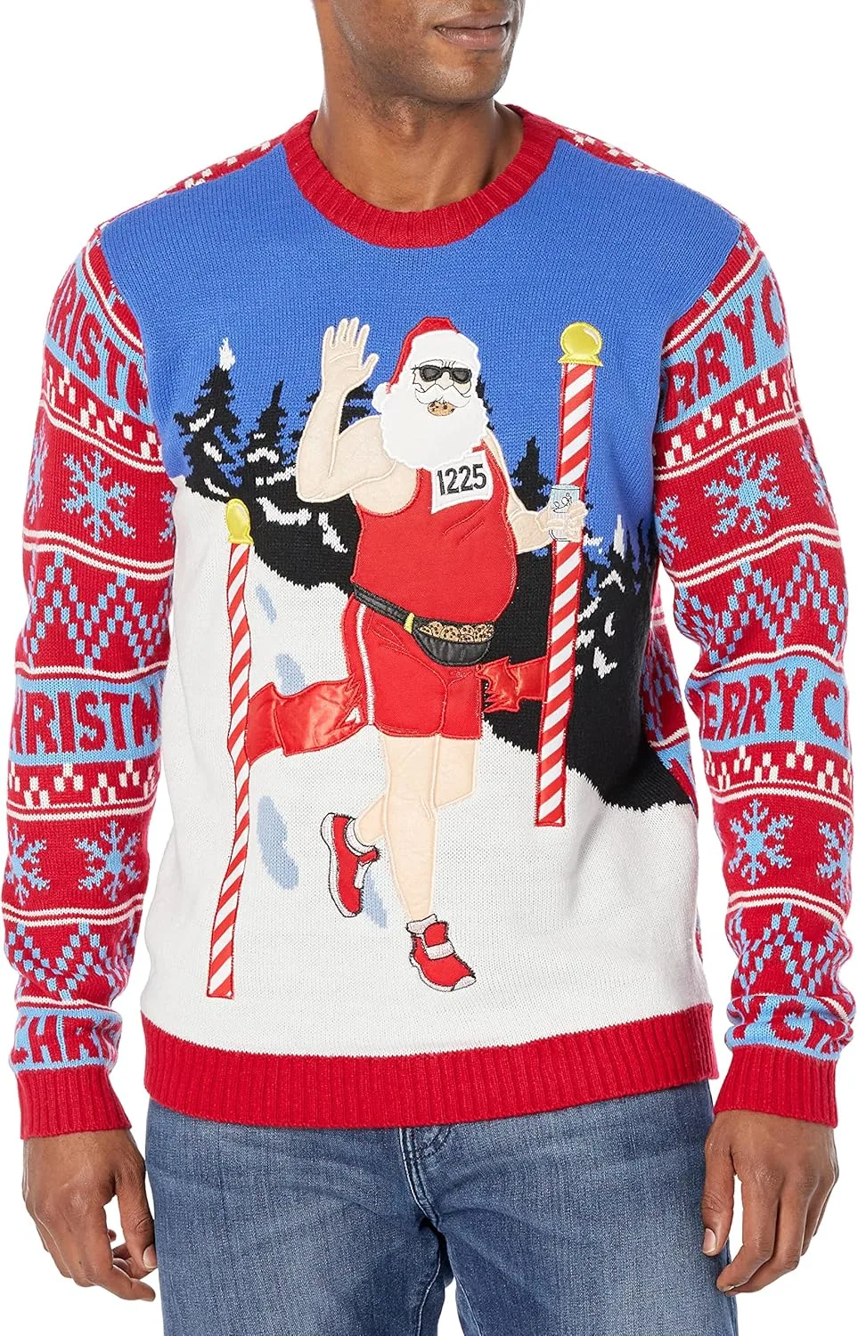 

Blizzard Bay мужской длинный свитер Ugly Christmas