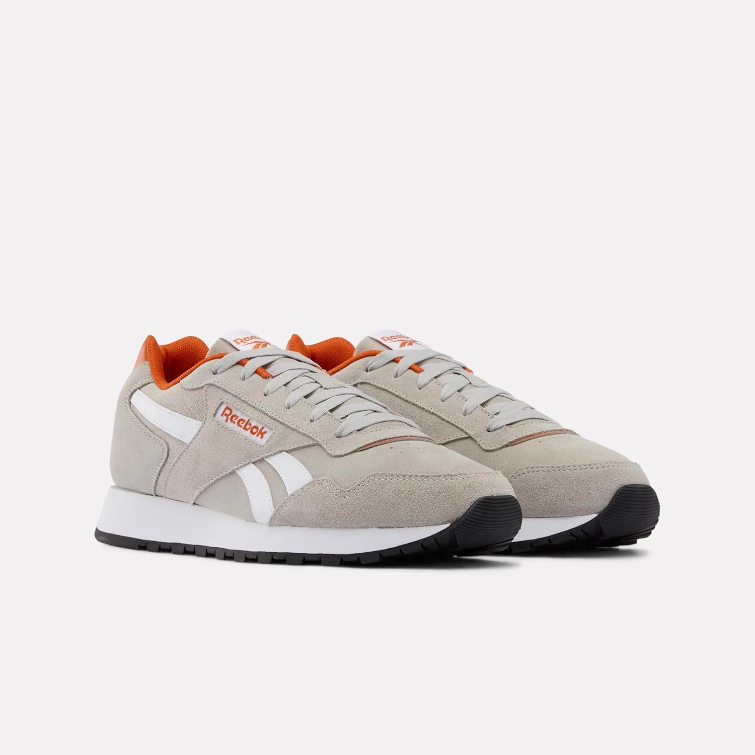Мужские кроссовки/спортивная обувь Reebok, белый/оранжевый/серый — фото 4