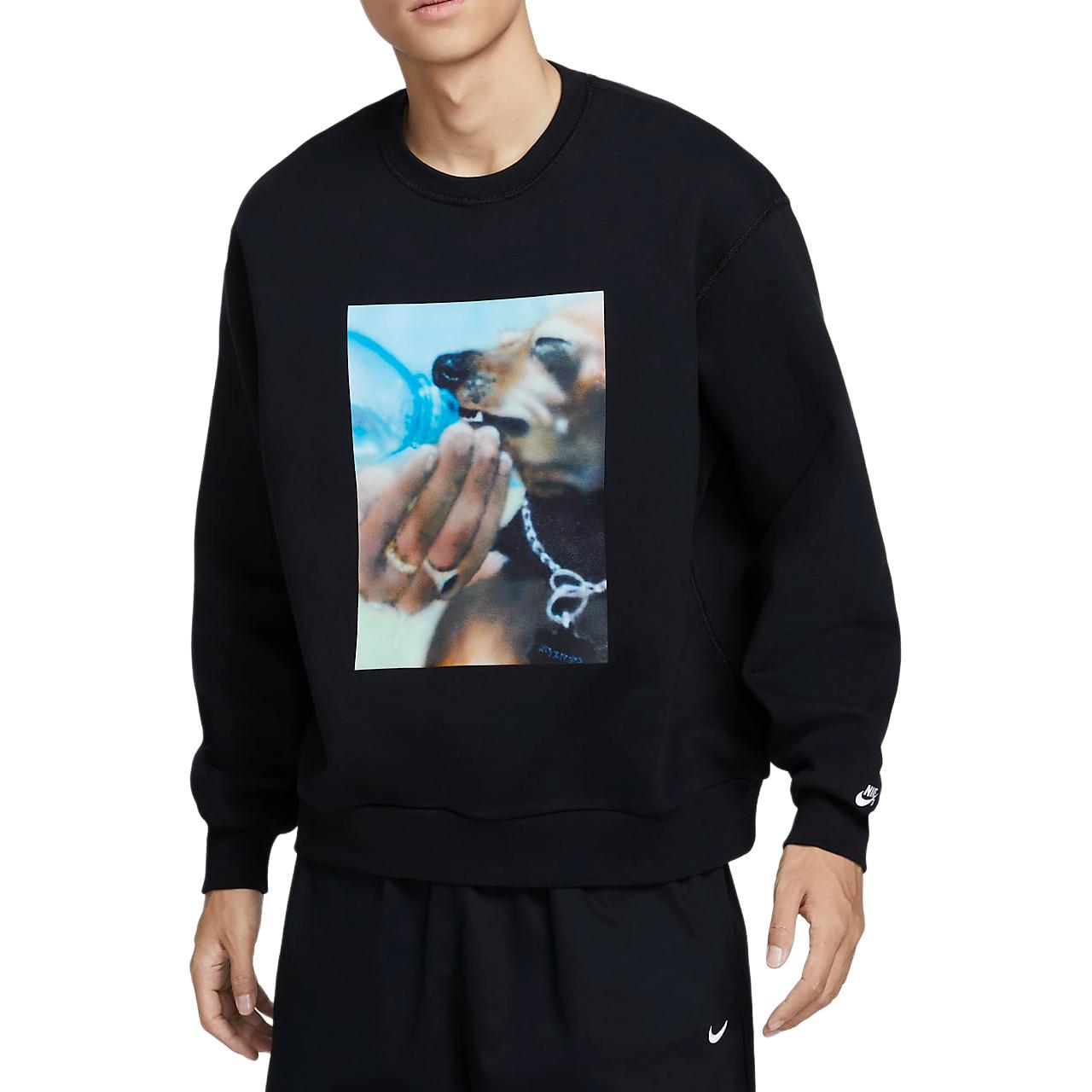 

Nike Sb Skate Fleece Crew, черный