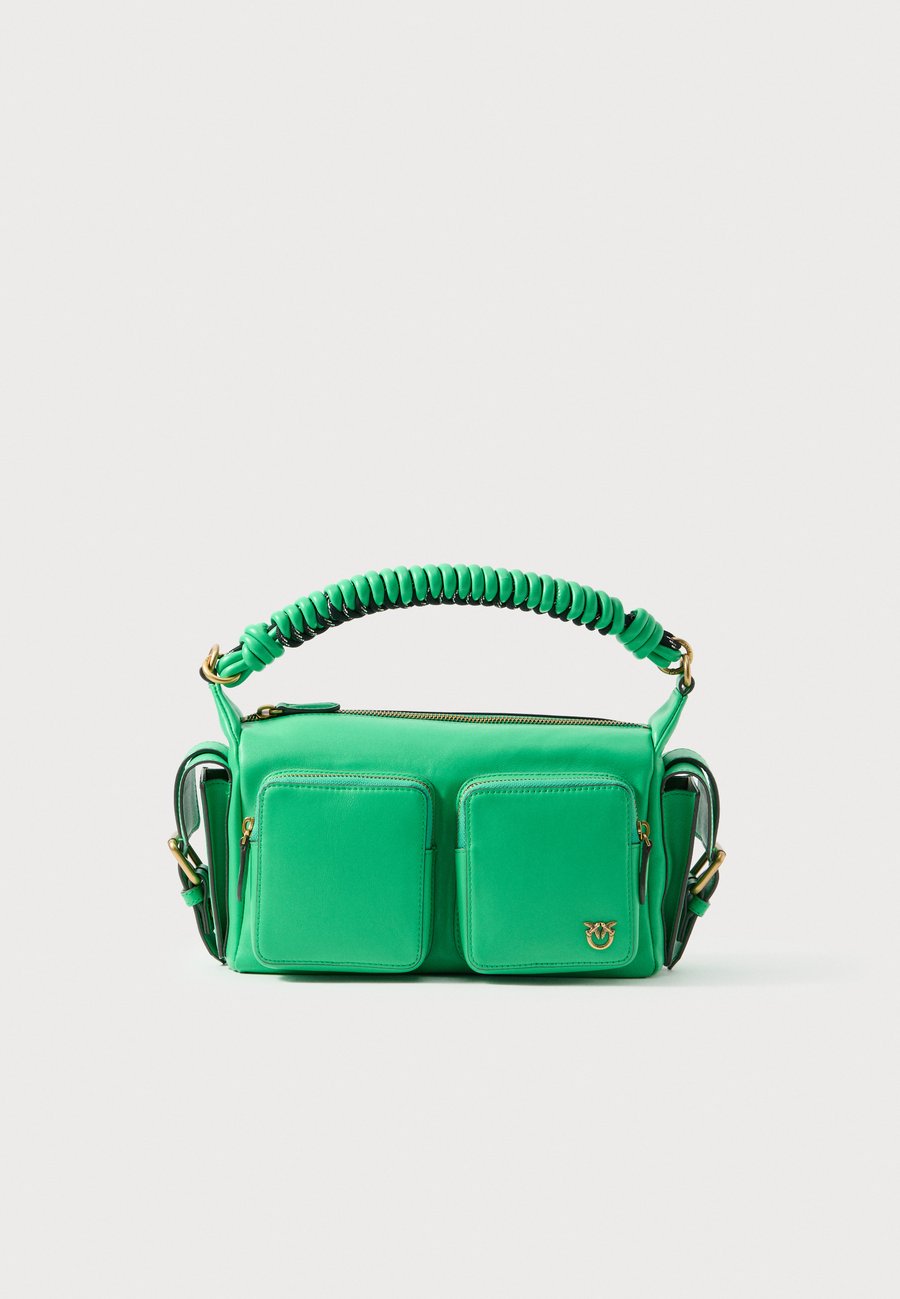 

Сумка Pinko CARGO CAMERA BAG, Verde Isola/Antique Gold-Coloured/Green