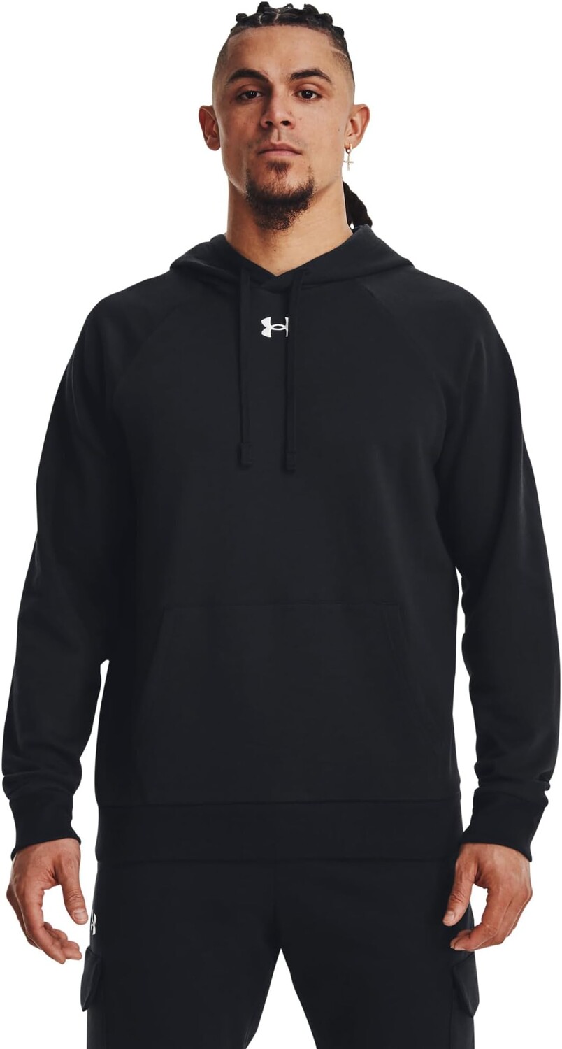 

Флисовая толстовка Rival Under Armour, цвет Black/Wham