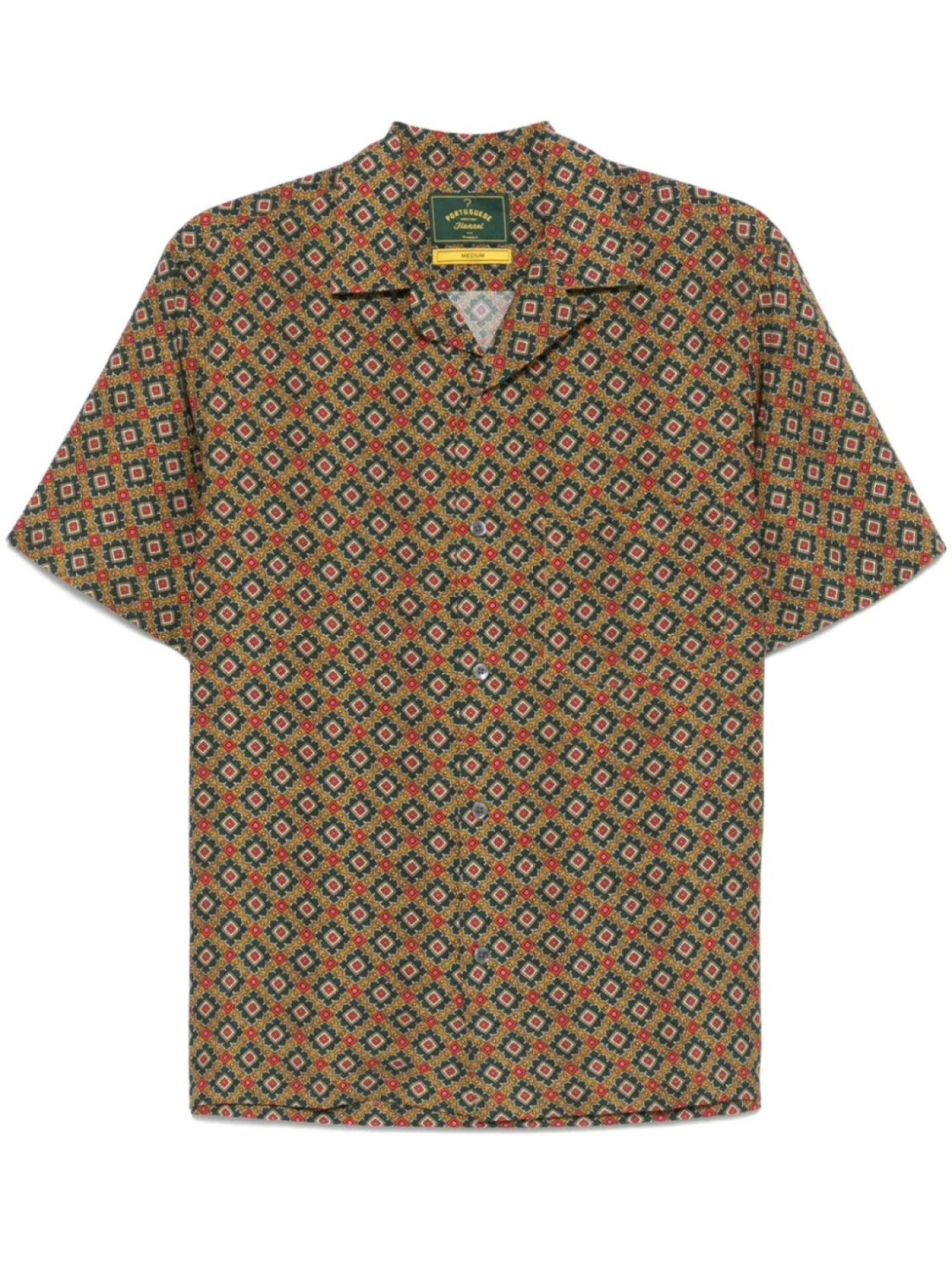 

Рубашка квартета из португальской фланели Portuguese Flannel, желтый