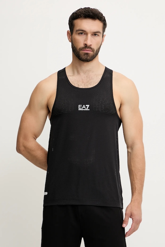 

Футболка для тренировок Ea7 Emporio Armani, черный