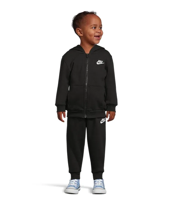 Детский спортивный костюм Full Zip Fleece Set Nike Kids, Black