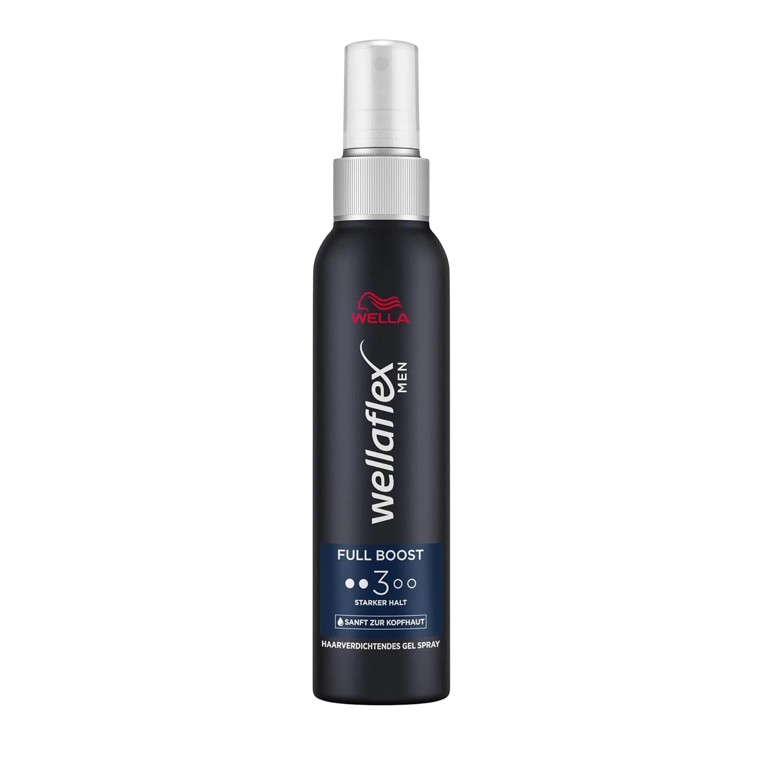 Мужской гель-спрей для утолщения волос «Full Boost» от Wellaflex Men Wellaflex, Blue