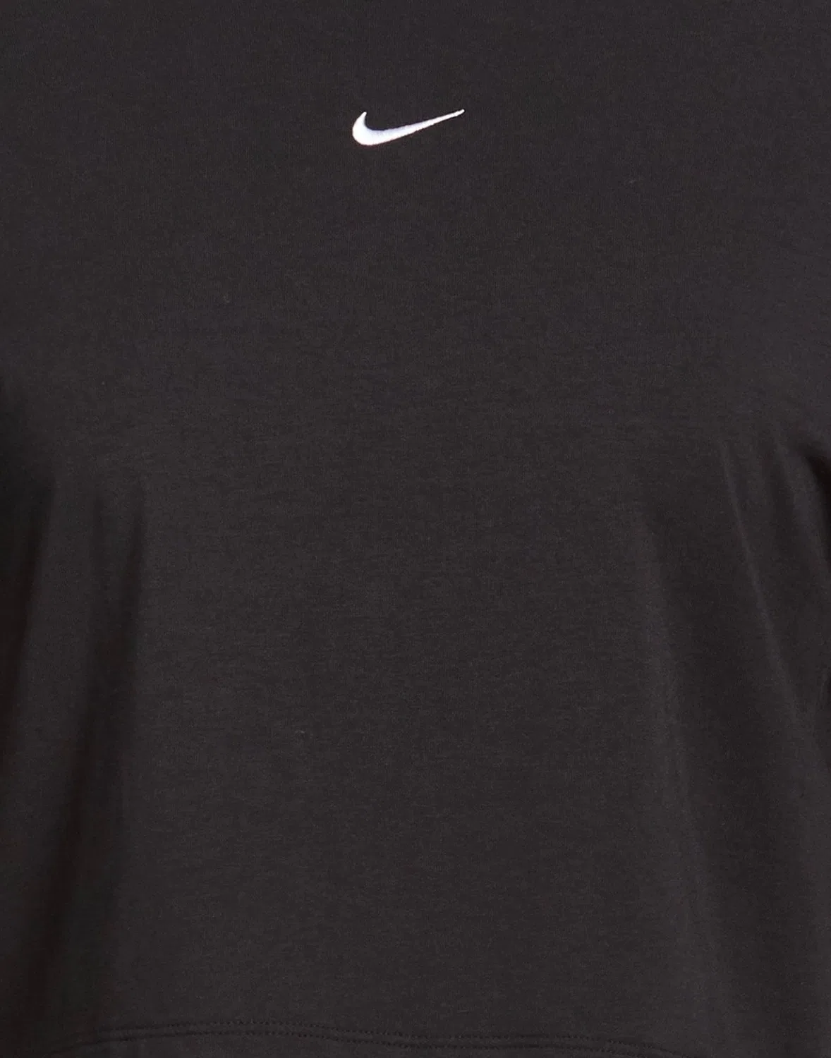 Футболка с вышитым логотипом Nike Black — фото 4