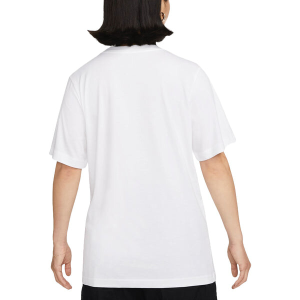 Футболка sportswear small swoosh t-shirt asia sizing 'white' Nike, белый — фото 2