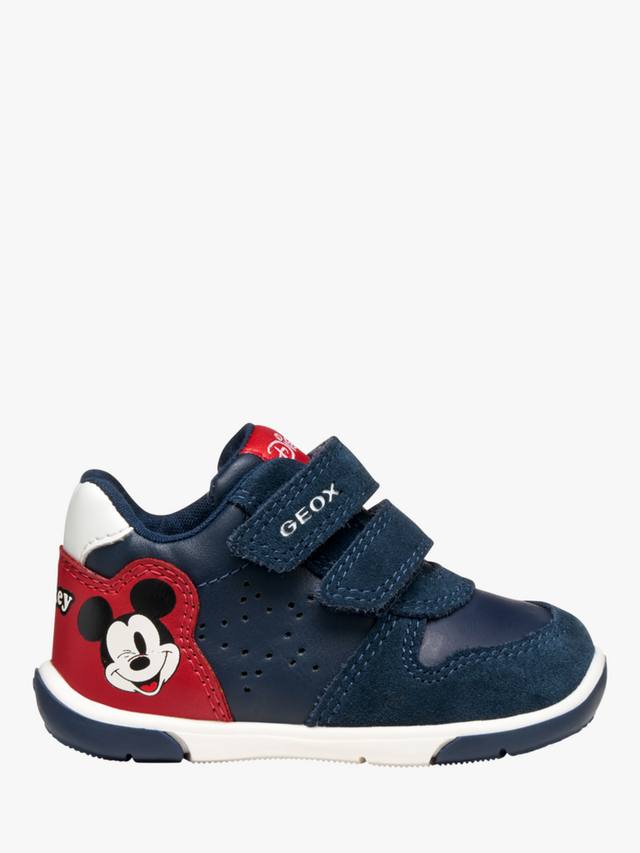 

Детские кеды Zapito Disney Mickey Mouse из замши Geox, Navy/Red