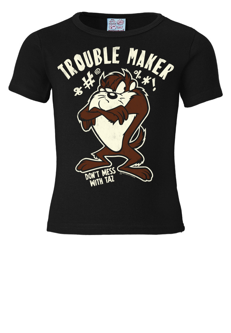 

Футболка Logoshirt Taz Looney Tunes, черный