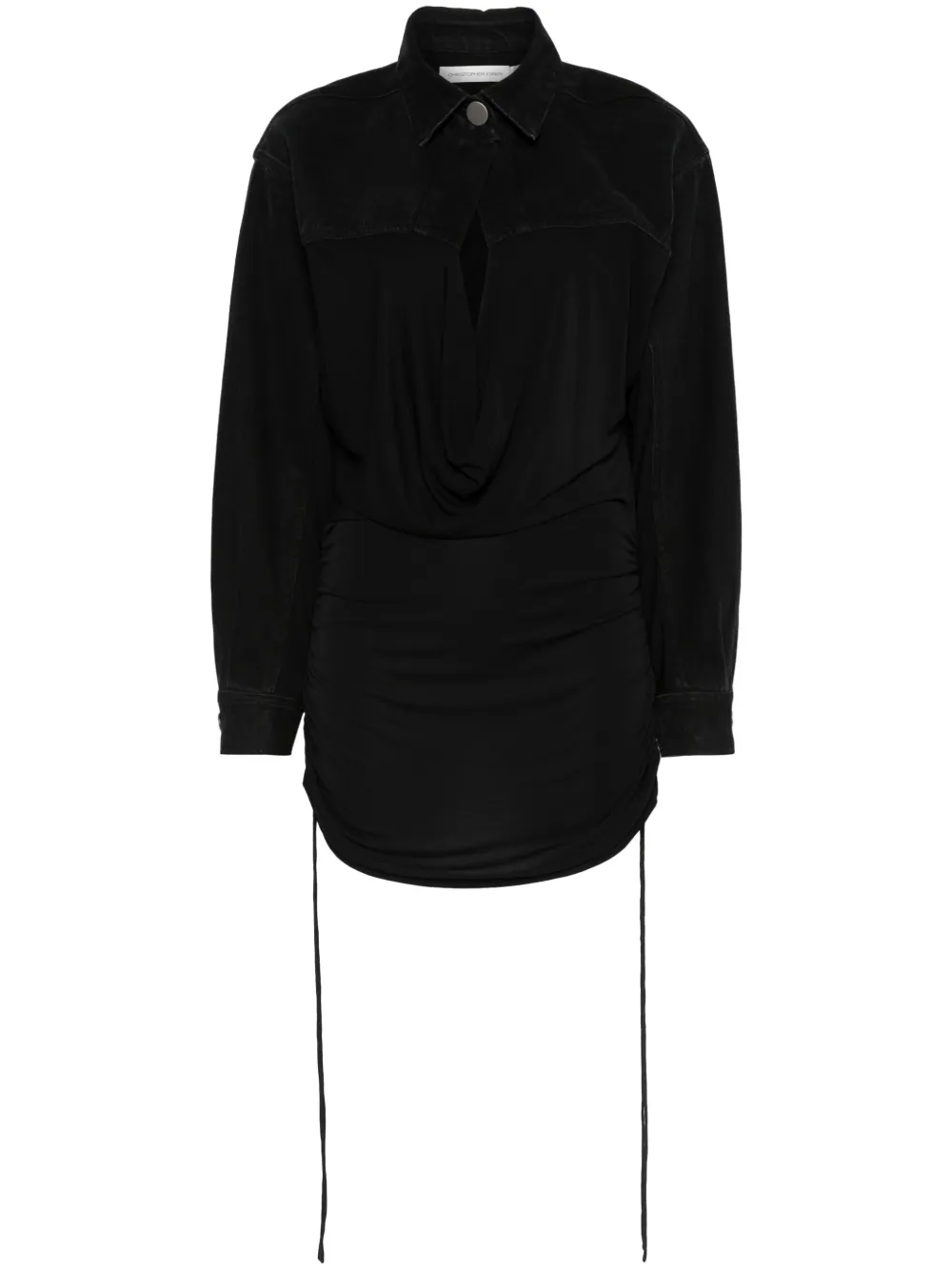 

Джинсовое платье Sevilla Christopher Esber, черный