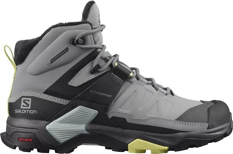 

Женские зимние ботинки Salomon X Ultra 4 Mid водонепроницаемые, черный