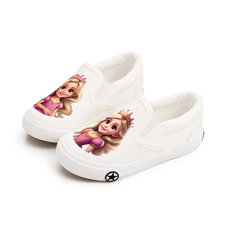 Антискользящие износостойкие низкие детские кэжуал кеды Kids' Budding, розовый — фото 3