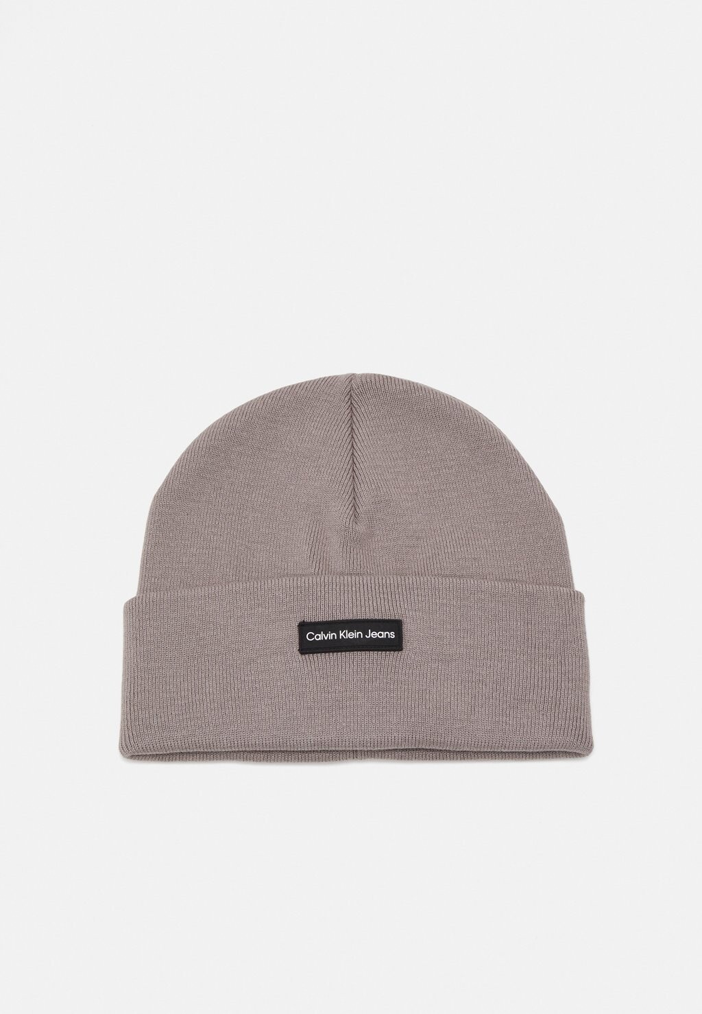 

Шапка PATCH BEANIE UNISEX Calvin Klein Jeans, серый