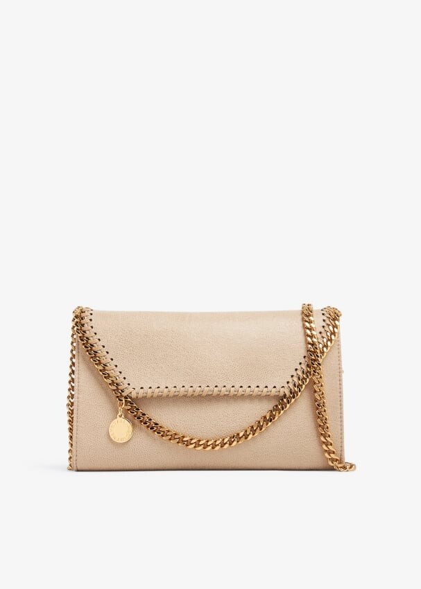 

Сумка кросс-боди Stella Mccartney Falabella Wallet, бежевый