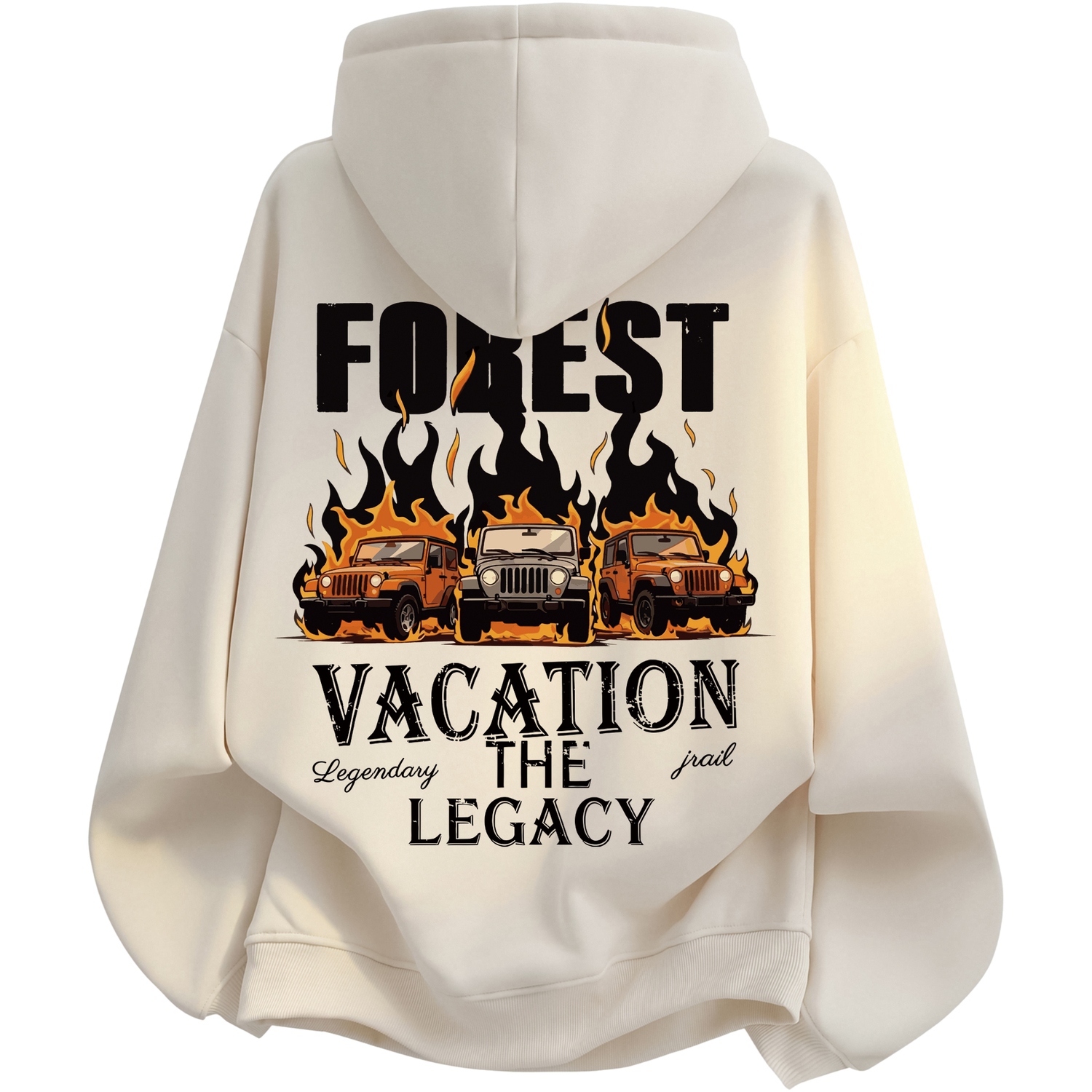 

Свитшот для верховой езды Casual Collection Unisex Jeep, оранжевый (fleece-lined)