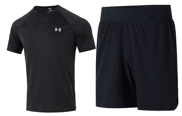 

Мужская повседневная спортивная одежда Under Armour, цвет Black