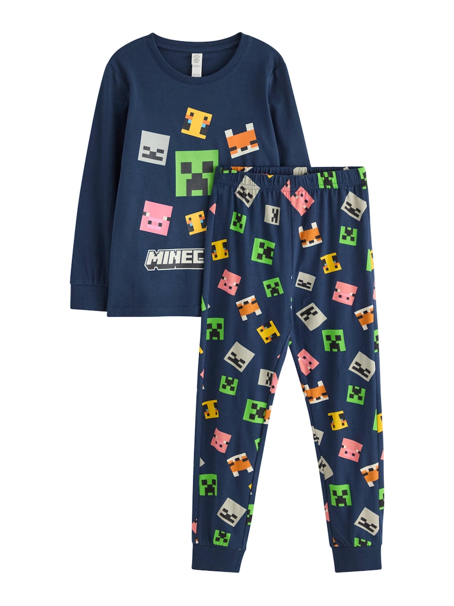 

Пижама Lindex Minecraft, темно-синий