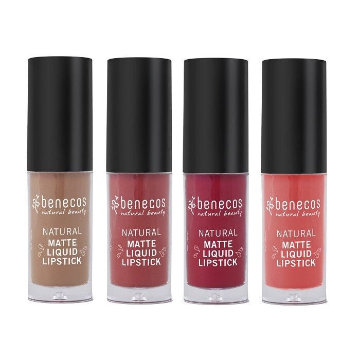 

Губная помада Natural Matte Liquid Lipstick Benecos, Desert Rose