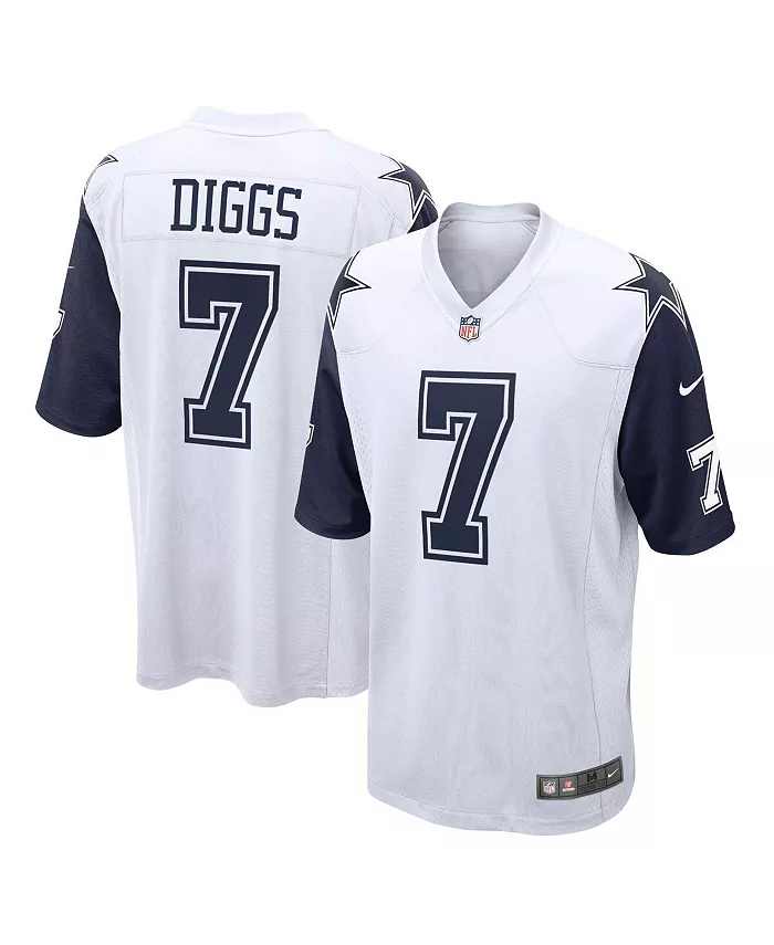 

Мужская игровая футболка Dallas Cowboys Тревона Диггса Nike, белый