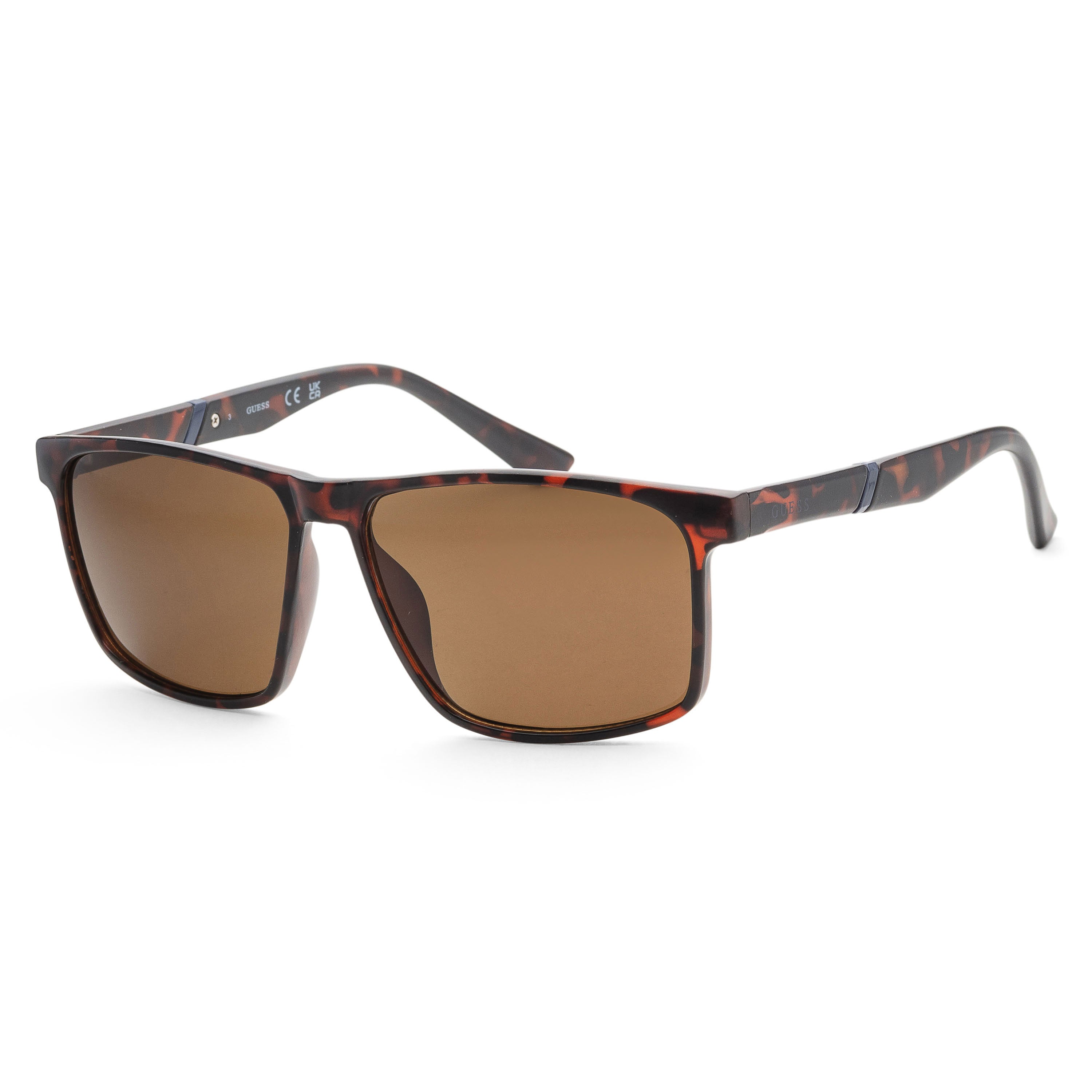 

Guess Мужские 60 мм коричневые солнцезащитные очки GF0255-52E