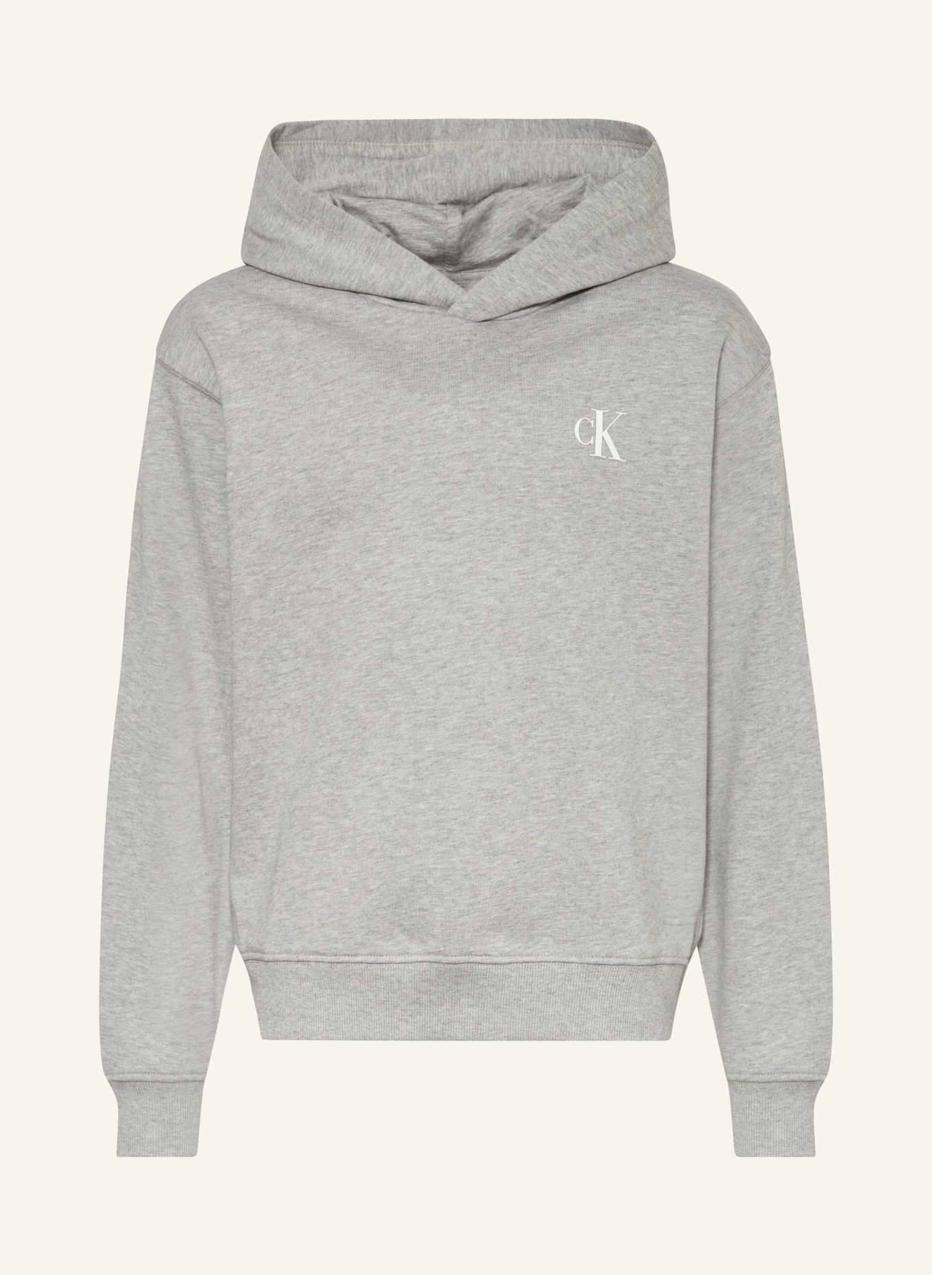 

Толстовка с капюшоном Calvin Klein, серый