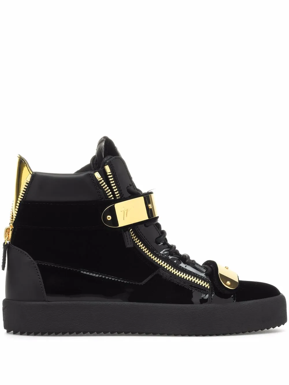 Высокие кеды Coby Giuseppe Zanotti, черный