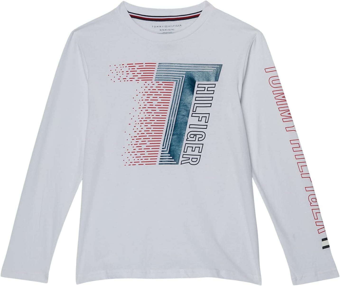 

Футболка Tommy Hilfiger TSP Long Sleeve Tee, цвет Bright White