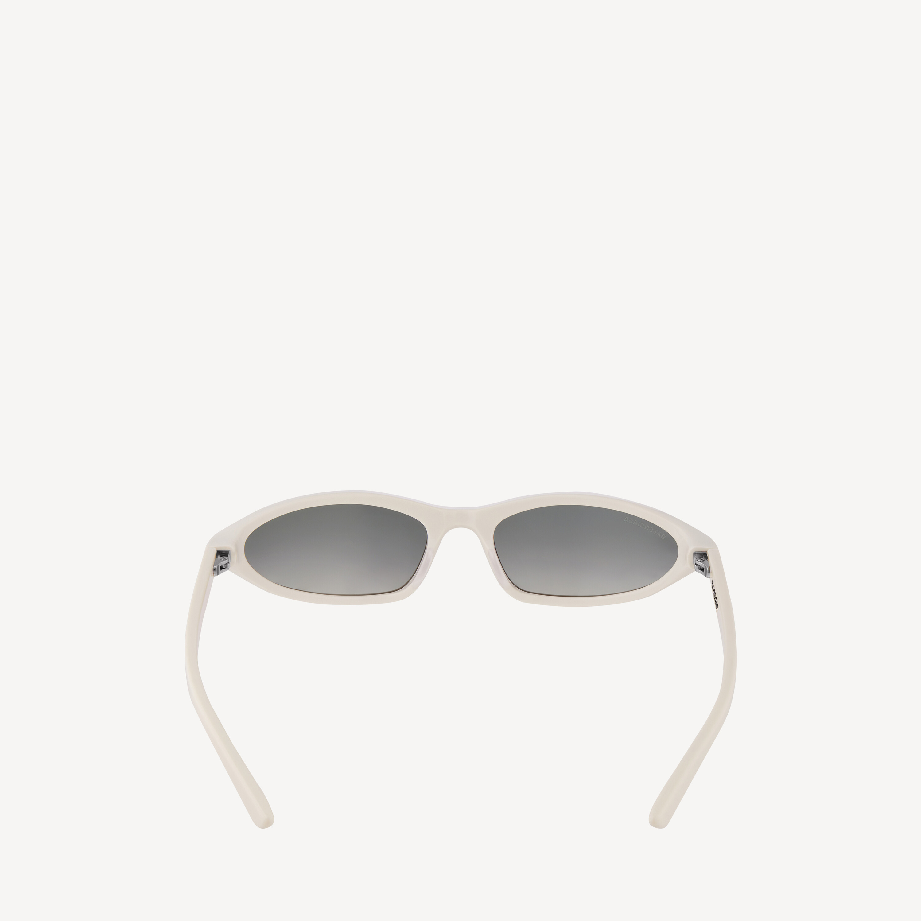 Женские солнцезащитные очки Neo Oval 2.0 в цвете слоновая кость BALENCIAGA, бежевый — фото 2