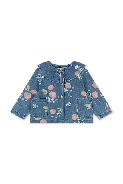 Куртка джинсовая MAGOT COLLAR JACKET Konges Sløjd, синий