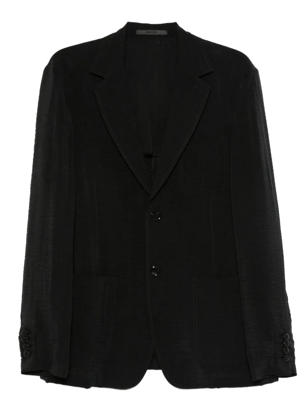 

Однобортный пиджак GIORGIO ARMANI, черный