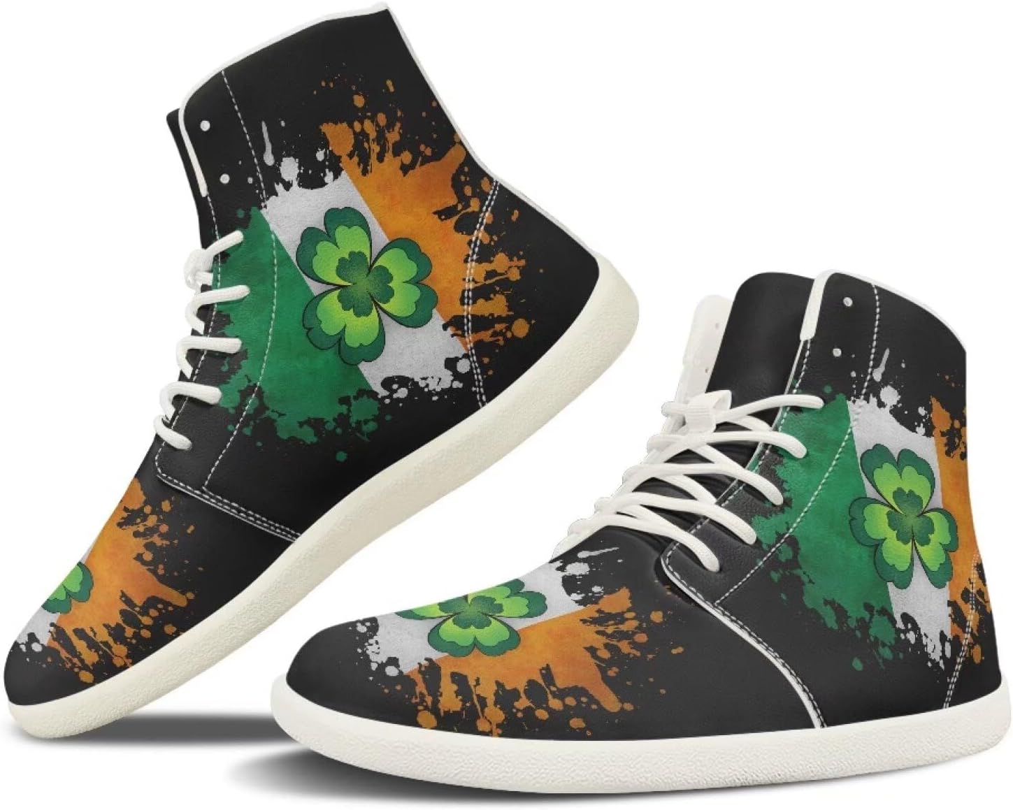 

Унисекс обувь для женщин и мужчин с широким носком, обувь для бега, с нулевым падением, легкая обувь для ходьбы, высокие кроссовки с белой подошвой, размеры 5-13.5 Qoiuvncy