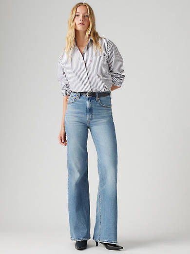 

Женские джинсы Ribcage Bell Levi's, цвет Maximum Story - Medium Wash