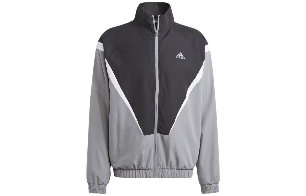 Мужской спортивный костюм Adidas, серо-черный — фото 2