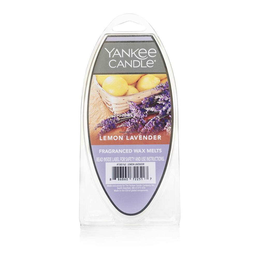 

Свечи Yankee Lemon Lavender Wax Melt, набор из 6 предметов Yankee Candle, фиолетовый