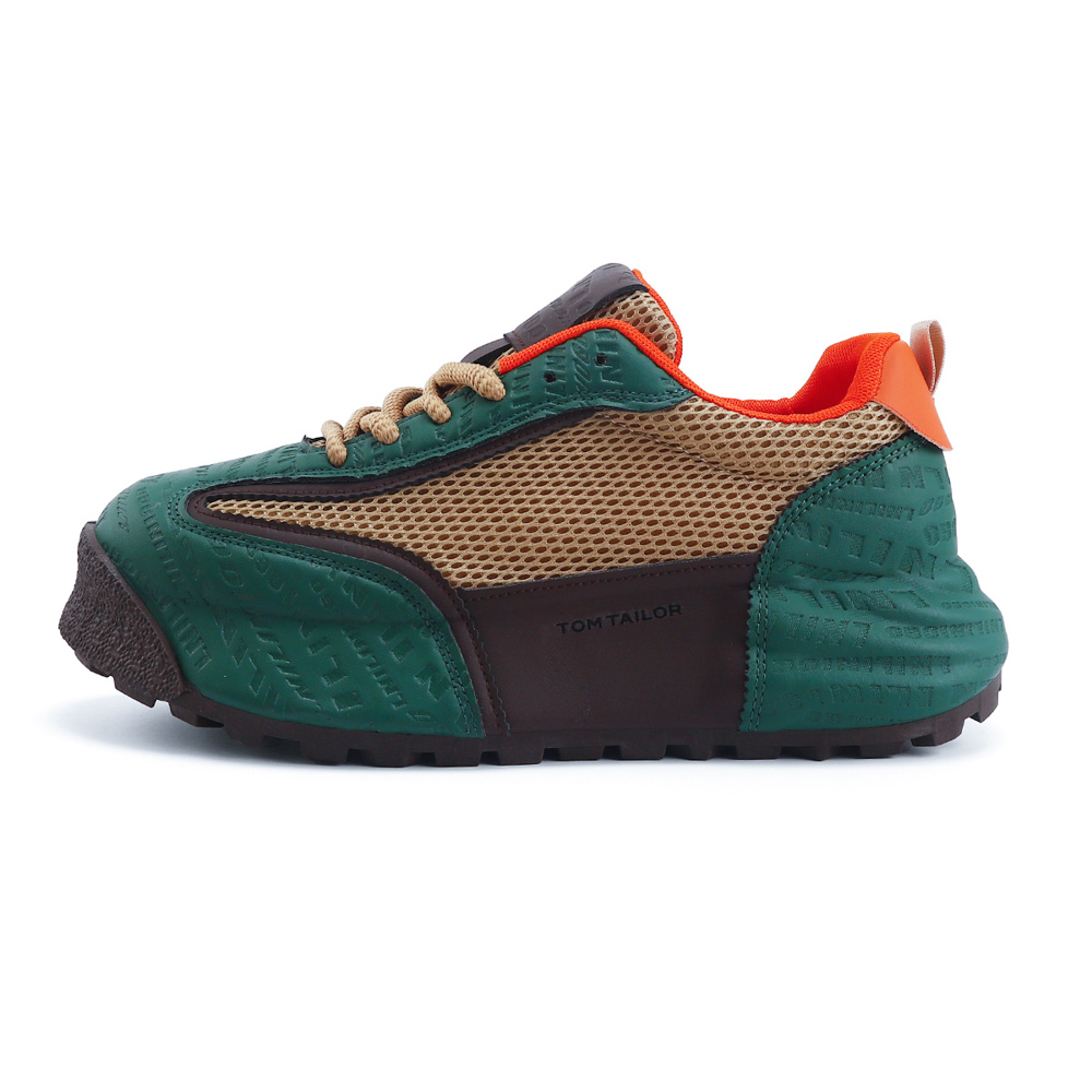 

Кроссовки Low Top Casual для мужчин TOM TAILOR, зеленый