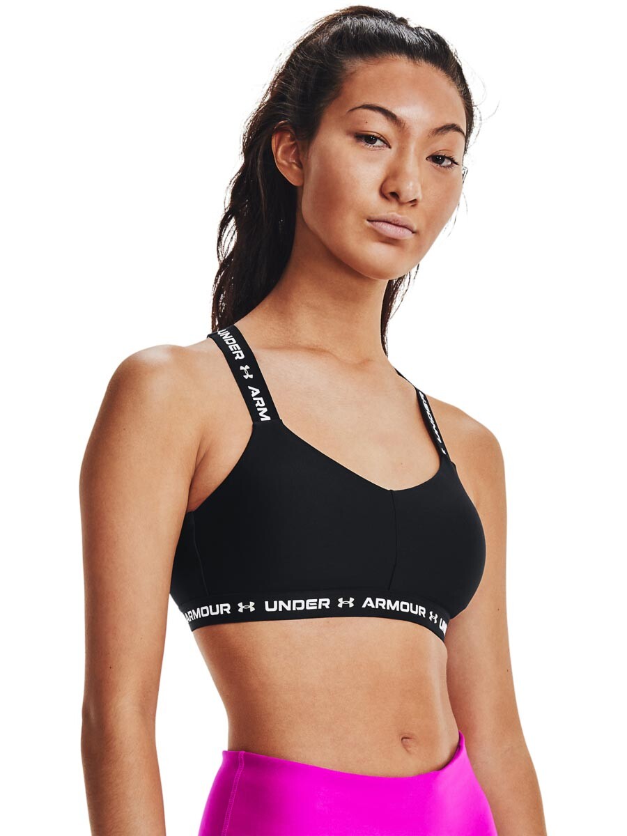 

Спортивный бюстгальтер Under Armour Crossback Low, черный