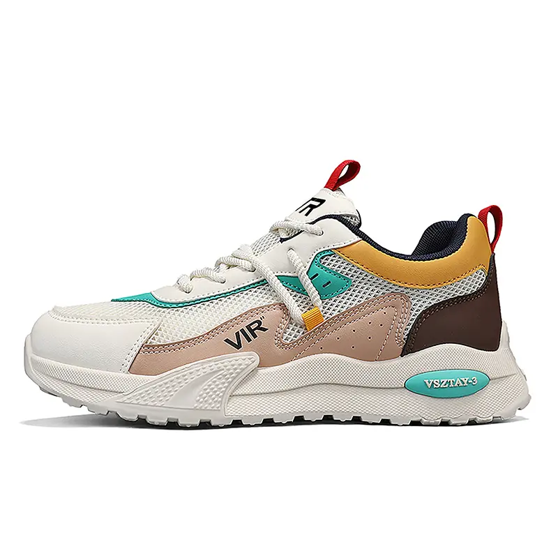 

Износостойкие дышащие низкие мужские кроссовки для скейтбординга BTR, Beige