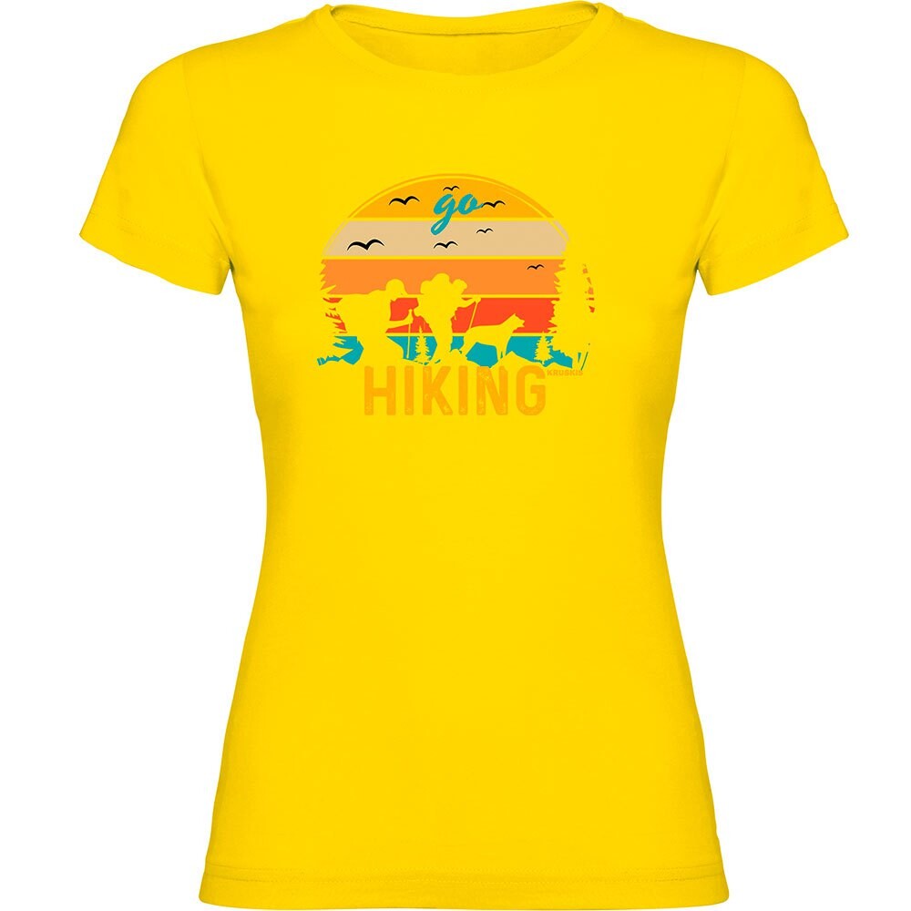 

Футболка с коротким рукавом Kruskis Hiking, желтый