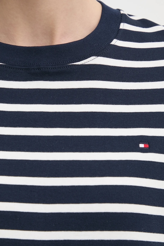

Хлопковая футболка Tommy Hilfiger, темно-синий