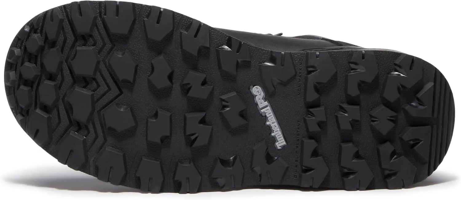 Мужские ботинки Timberland PRO 6 Boondock Ultralight с композитным носком, водонепроницаемые и противоскользящие, черный/серый — фото 3