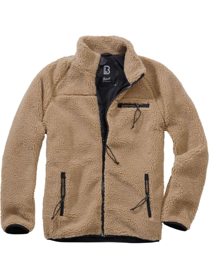 

Флисовая куртка/флисовый свитер Teddy Fleece Jacket цвета хаки Brandit
