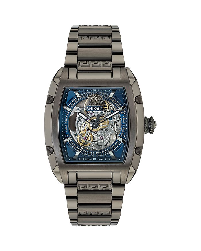 

Часы Versace Dominus Skeleton, 42 x 50 мм, синий