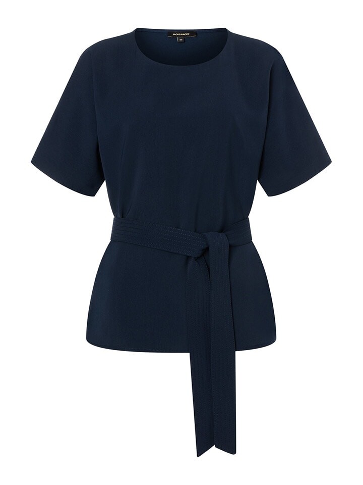 

Блуза More & More, темно-синий