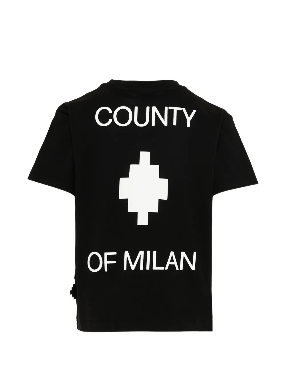 Футболка с графическим принтом и короткими рукавами County Of Milan, черный — фото 2
