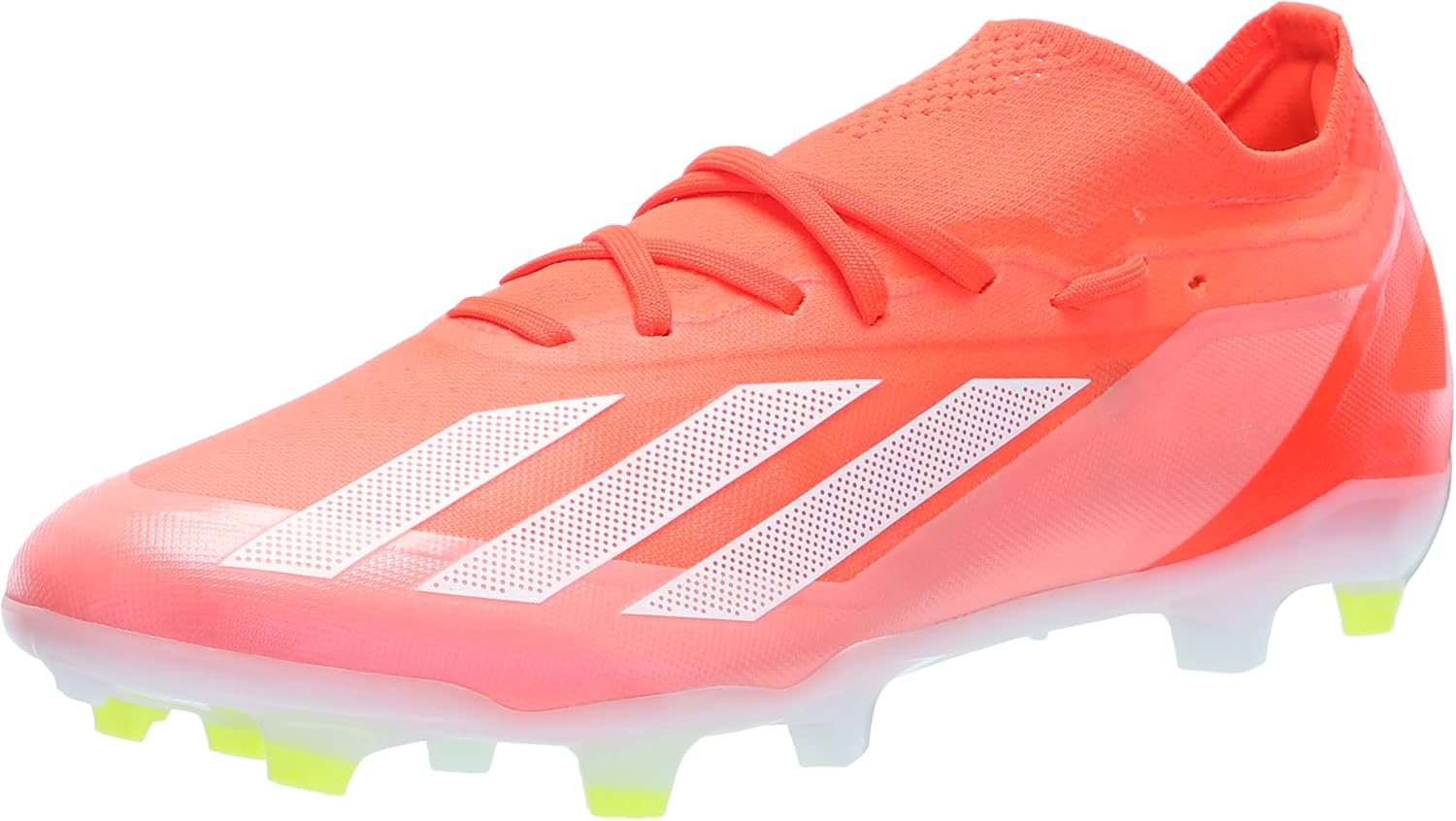 

Футбольные бутсы Adidas Унисекс Взрослые X Crazyfast Pro для твердого грунта, белый/красный/желтый