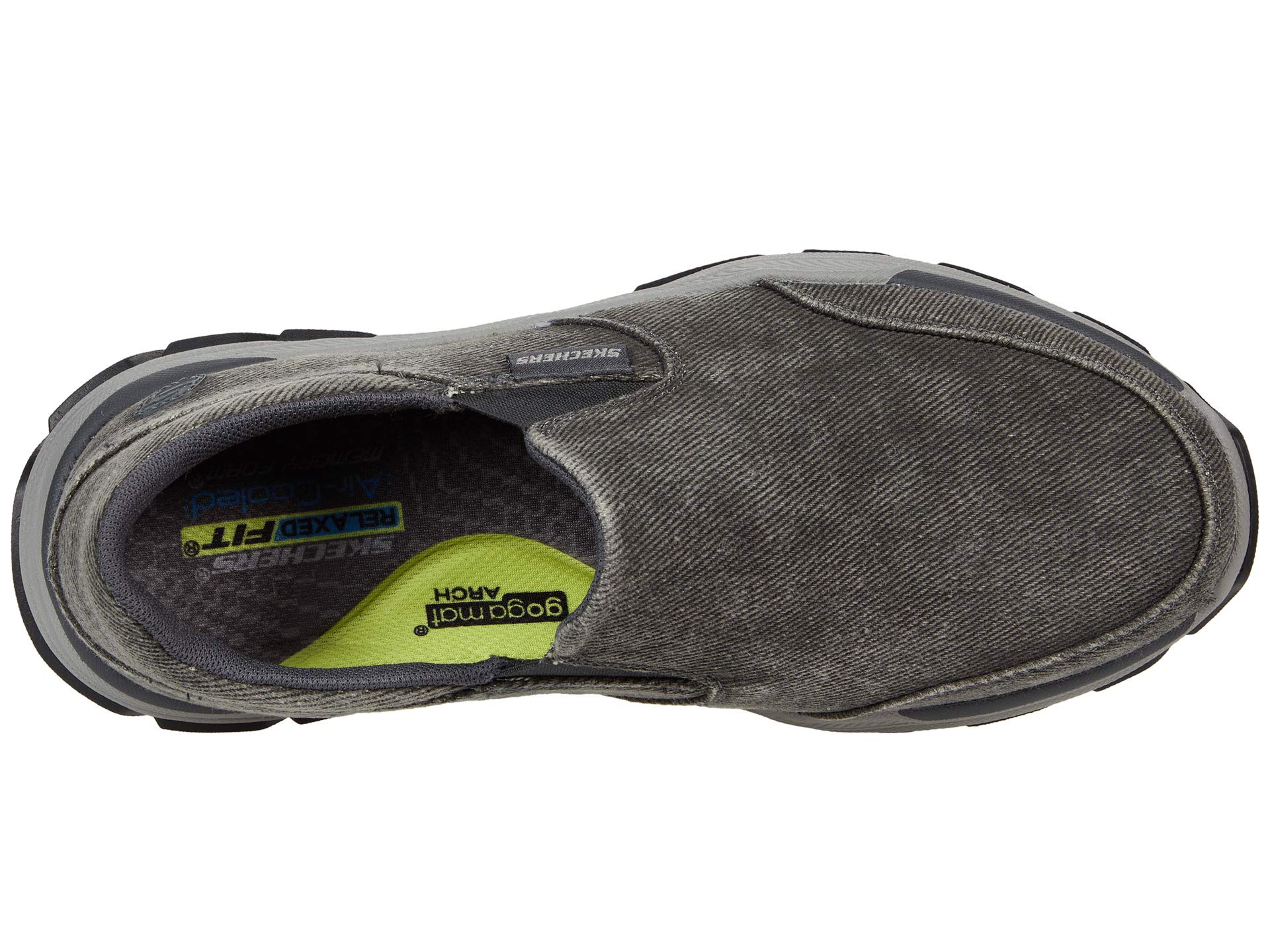 Кроссовки SKECHERS Relaxed Fit Respected - Fallston, Charcoal — фото 2