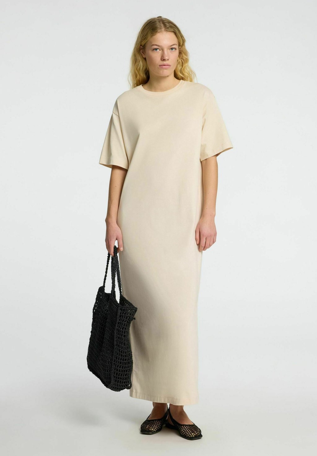 

Платье из джерси SLFESSENTIAL POCKET ANKLE Selected Femme, бежевый